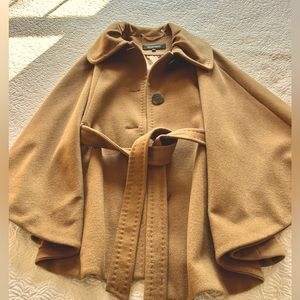 Ellen Tracy wool blend cape